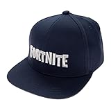 FORTNITE Baseball Cap for Boys, Quality Made Boys Hat and Fitted Cap, Flatbrim Baseball Hat with Sleek Design Navy