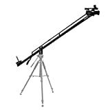 ProAm USA Orion DVC200 DSLR Video Camera Crane - Aircraft Aluminum Camera Jib - 8 ft Extendable Filmmaking Boom with L-Shaped Side Camera Mounting Bracket