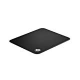 SteelSeries QcK Gaming Surface - Medium Stitched Edge Cloth - Extra Durable - Optimized For Gaming Sensors - Black
