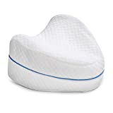 Contour Legacy Leg & Knee Foam Support Pillow - Soothing Pain Relief for Sciatica, Back, Hips, Knees, Joints - As Seen on TV
