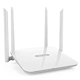 WiFi Router AC1200 Dual Band Smart Wi-Fi Router, Wireless Internet Router for Home,Gigabit WAN Ethernet Ports,4 x 5dBi Omni Directional Antennas,Supports Router/Repeater/Access Point Mode