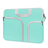 HESTECH Tablet Sleeve Case Protective Cover Carrying Bag for Chromebook Duet 10.1'/10.2-inch IPad/9.7 10.9 IPad Air 4/11 10.5 New IPad Pro/Samsung Galaxy Tab 10.1 S6 Lite,S7 with Smart Keyboard,Green