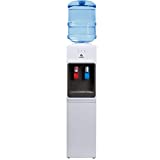 Avalon A1WATERCOOLER A1 Top Loading Cooler Dispenser, Hot & Cold Water, Child Safety Lock, Innovative Slim Design, Holds 3 or 5 Gallon Bottles-UL/Energy Star Approved, White