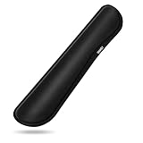 VANKEY Keyboard Wrist Rest, Soft Memory Foam Wrist Support Pad for Keyboard, Anti-Slip Palm Rest for Computer, Laptop, Home & Office - Comfortable Typing & Gaming, Wrist Pain Relief, Black