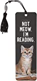 Not Meow, I'm Reading Beaded Bookmark