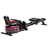 HouseFit Water Rower Rowing Machines for Home use 350Lbs Weight Capacity Row Machine Exercise with LCD Display and iPad Phone Mount