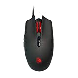 Bloody SP80 Optical Switch Gaming Mouse - Fastest Mouse Switch in Gaming - Enthusiast Grade 3360 Sensor - 8 Programmable Buttons - Non-Slip Rubberized Black - 12,000 DPI