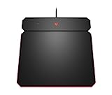 OMEN by HP Outpost Gaming Mouse Pad with Qi Wireless Charging, Custom RGB, and USB-A 2.0 Port, (6CM14AA), Black (6CM14AA#ABL)