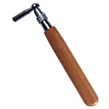 Piano Tuning Wrench, Ambcol Piano Accessories Tuning Wrench hammer Stainless Steel Plus Pure Wood Handle