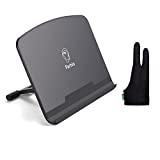 Parblo PR 100 Tablet Stand Holder with Two-Finger Glove Adjustable for 10 to 16 inch Drawing Tablets, iPad, iPad Air, Microsoft Surface Pro Series, Laptop