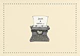 Typewriter Note Cards (Stationery, Boxed Cards)