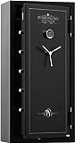STEELWATER GUN SAFES New and Improved Steelwater Heavy Duty 20 Long Gun Fire Protection for 60 Minutes AMSW592818-blk