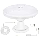 Long Range RV TV Antenna Outdoor Digital HDTV Antenna, Amplifier Signal Booster 16ft Coaxial Cable - for Camper, RV Trailer Truck Caravan Boat