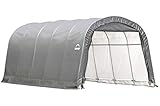 ShelterLogic Replacement Cover Only No Frame-12x20x8 Round Garage in a Box 90541 for Model 62780 (7.5oz Gray)