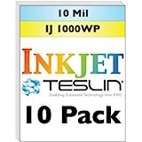 Inkjet Teslin Synthetic Paper - 10 Sheets