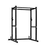 Titan Fitness T-2 Series Power Rack 71-inches High, J-Hooks, Single Pull-Up Bar, Safeties, Weight Plate Horns