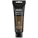 Liquitex BASICS Acrylic Paint, 118ml (4-oz) Tube, Raw Umber