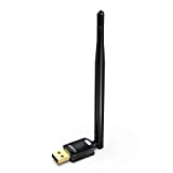 EDUP USB WiFi Adapter for PC, Wireless Network Adapter for Desktop- Dongle High Gain 6dBi Antenna Support Desktop Laptop Compatible with Windows 10/8/7/XP/VISTA, MAC 10.6- 10.11