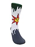 Dark Souls Solaire Sock, Video Game Sock, Playstation Xbox Cotton Crew Sock, Warrior of Sunlight Apparel, Dark Souls 3 Game Merchandise