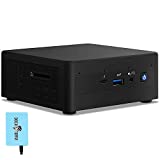 Intel NUC11PAHi5 Home & Business Mini Desktop (Intel i5-1135G7 4-Core, 16GB RAM, 256GB PCIe SSD, Integrated Graphics, WiFi, Bluetooth, 1xHDMI, 1 Mini Display Port, SD Card, Win 10 Pro) with Hub