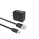 10W Venue Charger Fit for Dell Venue 8 Pro 5830 3845 3830 3840 7840 Venue 7 3730 3740 Venue 10 5050 Tablet with 5Ft Wall Charging Power Supply Adapter Cord (Micro USB Cable)