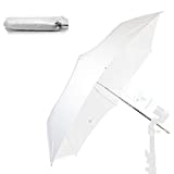 LimoStudio 33' 3-Fold Ultra Compact Professional Photography Photo Video Studio Lighting Flash Translucent White Soft Umbrella for Photo Portrait Studio Shooting Daylight, AGG3098