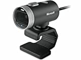 Microsoft LifeCam Cinema Webcam for Business - Black with built-in noise cancelling Microphone, Light Correction, USB Connectivity, for video calling on Microsoft Teams/Zoom, Windows 8/10/11