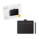 Wacom Intuos Small Graphics Drawing Tablet, Portable For Teachers, Students And Creators, 4 Customizable ExpressKeys 4096 Pressure Sensitive Pen, Compatible With Chromebook Mac OS Android And Windows