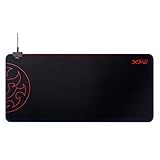 ADATA XPG Battleground XL Prime Gaming Two Zone RGB Mouse Mat, 4mm Cordura, Anti-Slip Rubber Base, Micro-B USB Connector, 1.8m Cable, 5V Voltage, Two Year Warranty