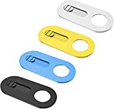 Webcam Cover Slide Ultra Slim Web Camera Cover for Computer, Dell HP Laptop, Mac, Mac Book Pro, Smartphone, Slider Camera Blocker Protect Privacy and Security (4 Pack)