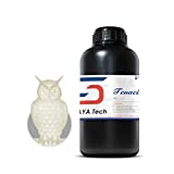 Siraya Tech Tenacious 3D Printer Resin Flexible 405nm UV-Curing Resin with High Impact Resistance Standard Photopolymer Resin for LCD DLP 3D Printing (1000g, Clear)