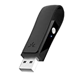 Avantree Leaf Long Range USB Bluetooth Audio Transmitter Adapter for PC Laptop Mac PS4 Nintendo Switch, Wireless Audio Dongle for Headphones Speakers Only, Plug and Play, aptX Low Latency - Black