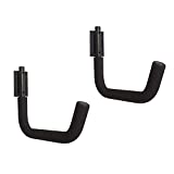 MOTOMY Kayak Storage Paddle Board Rack - Surfboard Wall Mount & Garage Hanger Hooks, Paddleboard Accessories - Powder Coated Steel, TPR Absorption Foam, SUP & Kayak Holder Up to 100lbs/45kg - Black