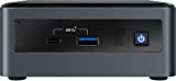 Intel NUC10i5FNH Home and Business Desktop Black (Intel i5-10210U 4-Core, 16GB RAM, 512GB m.2 SATA SSD, Intel UHD Graphics, WiFi, Bluetooth, 1xHDMI, SD Card, Win 10 Pro) with USB Hub