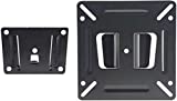 RV TV Mount Monitor Wall Mount Camper 14-24 Inch LED LCD Low Profile Flat Curved Screen TV or Computer, Small Fixed Monitor Bracket with Screw