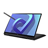 LG Gram (2022) 14T90Q 2-in-1 Tablet Laptop, 14' (1920x1200) IPS Display, Intel Evo 12th Gen i5 1240P Processor, 16GB LPDDR5, 512GB NVMe SSD, FHD Webcam, WiFi 6E, Thunderbolt 4, Windows 11, Black