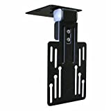 VideoSecu TV Ceiling Mount Kitchen Under Cabinet Mount Folding Bracket 110 Degree Tilt 180 Degree Swivel for Most 13 to 23 inch LCD LED TV Monitor Flat Screens up to VESA 100x100 MLU01B M81