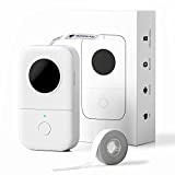 Label Maker Machine with Tape-Phomemo D30 1/2 Inch Bluetooth Mini Portable Lable Printer,Labeler for Office Home Organization,for Android iOS,Gift for Men,Woman,Halloween,USB Rechargeable