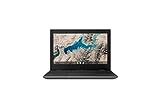 Lenovo 100E Chromebook 2ND Gen 81QB000AUS Laptop Computer, 11.6' HD (1366 X 768) Display, MediaTek MT8173C Processor, 4GB RAM, 16GB eMMC TLC SSD, Powervr GX6250, Chrome OS, Black