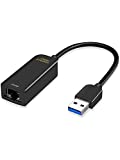 USB 3.0 Ethernet Adapter for Switch, 1 G High Speed USB Network Dongle Gigabit Ethernet LAN Network Converter, CableCreation RJ45 to USB A Wired Internet Connection for MacBook,Box,PC