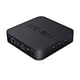 MINIX NEO J50C-8SE, 8GB/240GB Intel Pentium Silver Mini PC with Windows 10 Pro (64-bit) [Dual-Band Wi-Fi/Gigabit Ethernet/4K @ 60Hz/Triple Display/USB-C/Auto Power On/Vesa Mount]
