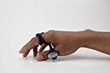 Tap Strap 2 - Wearable Keyboard, Mouse & Air Gesture Controller (Large-2021)