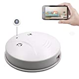 Sunsome Upgrade WiFi Hidden Camera Smoke Detector,HD 1080P Nanny Cam Motion Detection Wireless Mini Video Recorder for Home Security,Support iOS/Android/PC/Mac No Audio