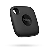 Tile Mate (2022) 1-Pack.Black. Bluetooth Tracker, Keys Finder and Item Locator for Keys, Bags and More; Up to 250 ft. Range. Water-Resistant. Phone Finder. iOS and Android Compatible.