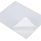 L LIKED 200 Labels Half Sheet Self Adhesive Shipping Labels 8.5' x 5.5' Address Labels for Laser & Inkjet Printers (100 Sheets)