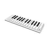 Xkey Air 25 Bluetooth MIDI keyboard controller - Ultra low latency, Apple-style ultra-thin aluminum frame, 25 full-size velocity-sensitive keys, polyphonic aftertouch, for iPad, iPhone, Mac