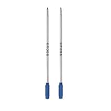 Cross 85112 Refills For Ballpoint Pens, Medium, Blue Ink, 2/Pack