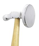1-3/4' Flat Face German-Style Chasing Hammer Jewelry Making Metal Forming Riveting Flattening