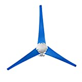 Dyna-Living Wind Turbine 12V 800W Wind Turbine Generator Kit 3 Blades Wind Turbines Motor with Charge Controller Power Generation Windmill for Home (Not Included Mast)