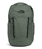The North Face Pivoter School Laptop Backpack, Thyme Light Heather/TNF Black, One Size